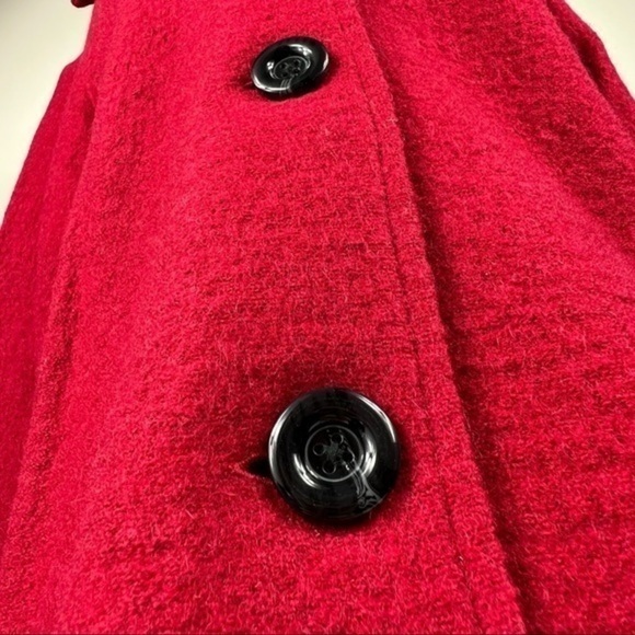 Nipon Boutique Button Up Wool Peacoat - Picture 4 of 7